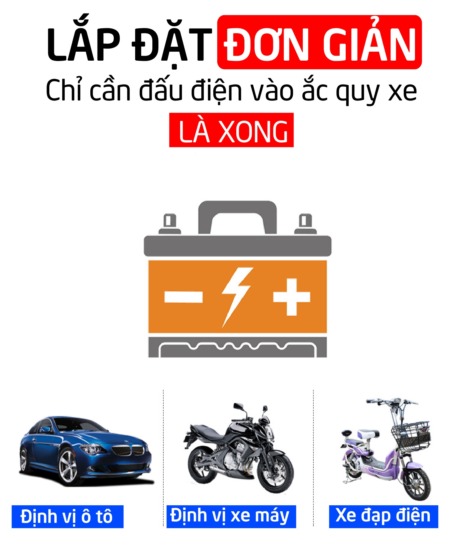 cách lắp định vị xe máy